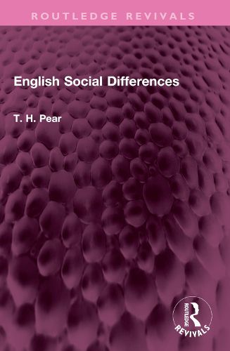 Cover image for English Social Differences