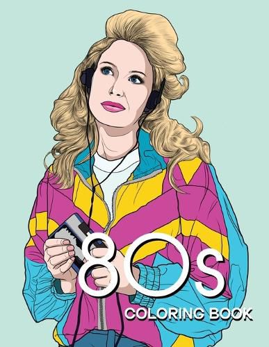 Cover image for 80s COLORING BOOK