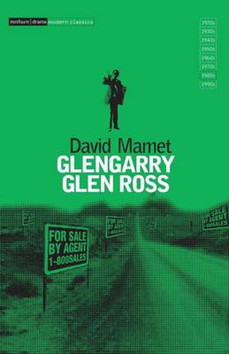 Cover image for Glengarry Glen Ross