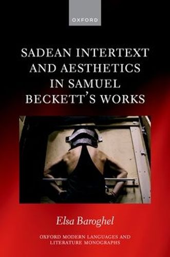 Cover image for Sadean Intertext and Aesthetics in Samuel Beckett's Works