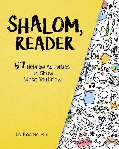 Cover image for Shalom, Reader: 57 Hebrew Activities to Show What You Know