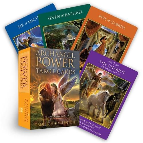 Cover image for Archangel Power Tarot Cards: A 78-card Deck And Guidebook