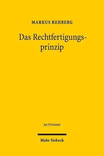 Cover image for Das Rechtfertigungsprinzip: Eine Vertragstheorie