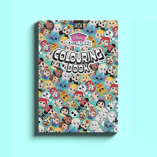 Cover image for Disney Doorables Colouring Book