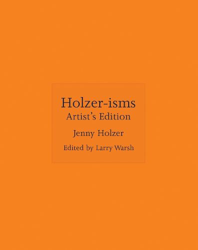 Cover image for Holzer-isms