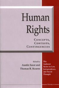 Cover image for Human Rights: Concepts, Contests, Contingencies