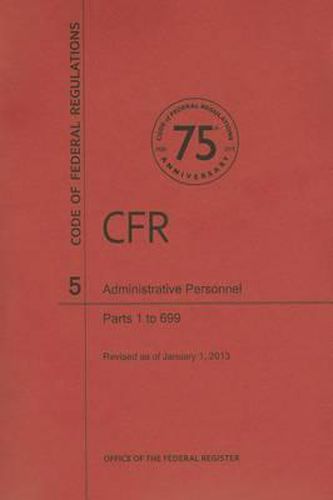 Cover image for Administrative Personnel, Parts 1 to 699