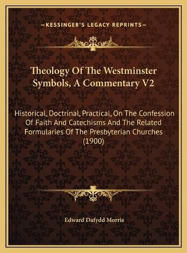 Cover image for Theology Of The Westminster Symbols, A Commentary V2