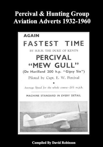 Percival & Hunting Group Aviation Adverts 1932-1960