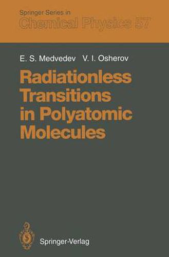 Cover image for Radiationless Transitions in Polyatomic Molecules