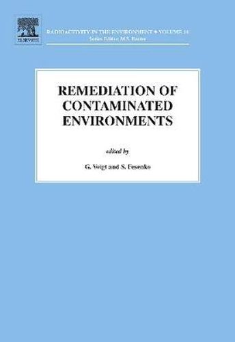 Cover image for Remediation of Contaminated Environments