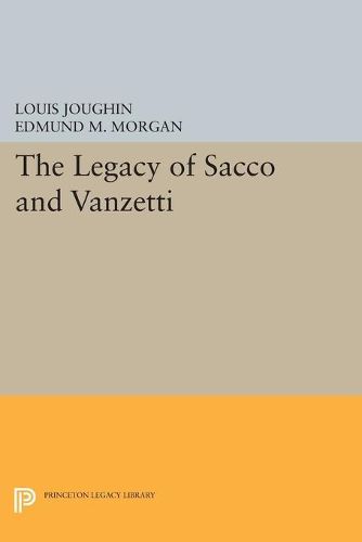 Cover image for The Legacy of Sacco and Vanzetti