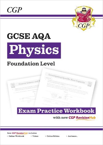 Cover image for GCSE Physics AQA Exam Practice Workbook - Foundation
