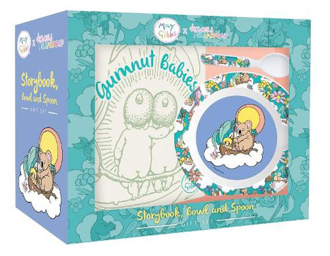 Cover image for May Gibbs x Kasey Rainbow: Storybook, Bowl and Spoon Gift Set