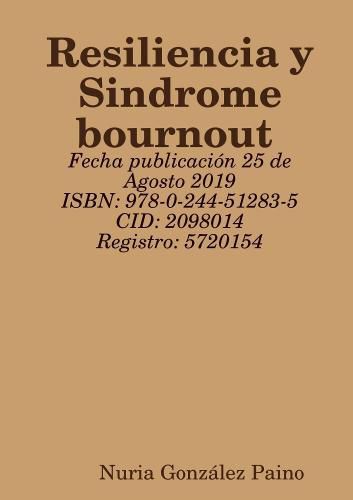 Cover image for Resiliencia y Sindrome bournout