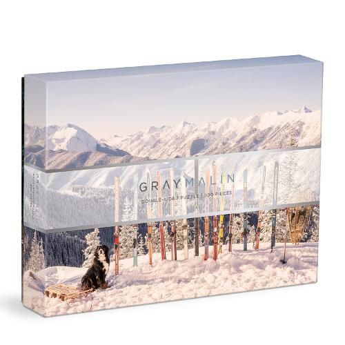 Cover image for Gray Malin The Winter Holiday 500 Piece Double Sided Puzzle