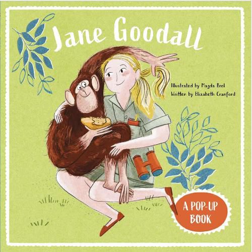 Cover image for Jane Goodall: A Pop-Up Book