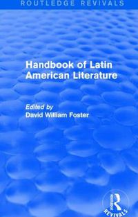 Cover image for Handbook of Latin American Literature