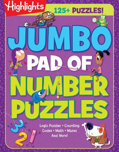 Cover image for Jumbo Pad of Math Puzzles