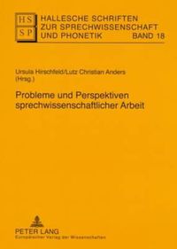 Cover image for Probleme Und Perspektiven Sprechwissenschaftlicher Arbeit