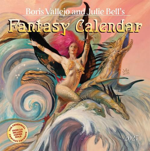 Cover image for Boris Vallejo and Julie Bell's Fantasy Wall Calendar 2027