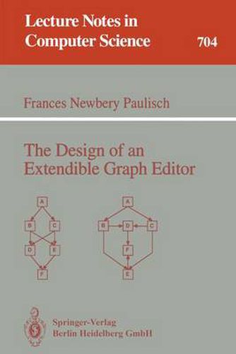 Cover image for The Design of an Extendible Graph Editor