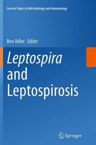 Cover image for Leptospira and Leptospirosis