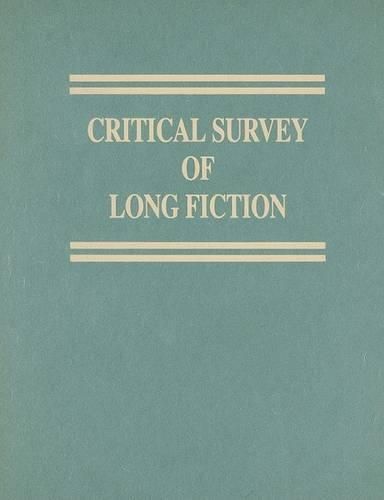 Cover image for Critical Survey of Long Fiction, Volume 8