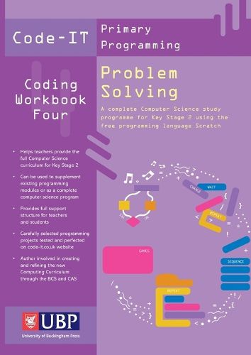 Cover image for Code-It Workbook 4: Problem Solving Using Scratch