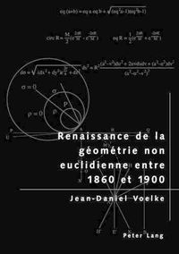 Cover image for Renaissance de la Geometrie Non Euclidienne Entre 1860 Et 1900