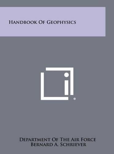 Cover image for Handbook of Geophysics