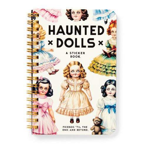 Cover image for Haunted Dolls Sticker Book