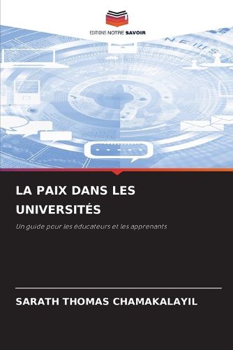 Cover image for La Paix Dans Les Universites