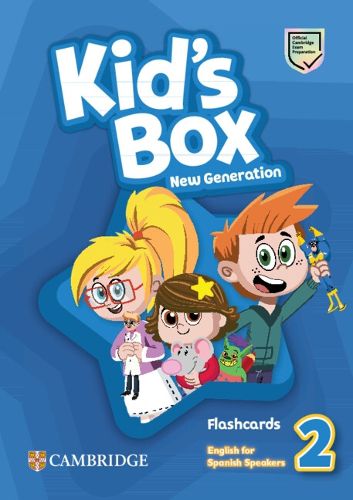 Cover image for Kid's Box New Generation Level 2 Flashcards English for Spanish Speakers