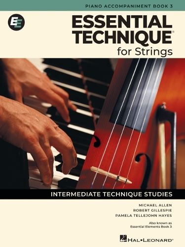 Cover image for Essential Technique for Strings - Piano Acc. Bk 3