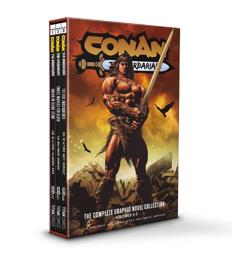 Cover image for Conan the Barbarian 1-3 Slipcase Set