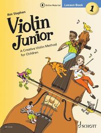 Cover image for Violin Junior: Lesson Book 1