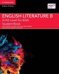 Cover image for A/AS Level English Literature B for AQA Student Book