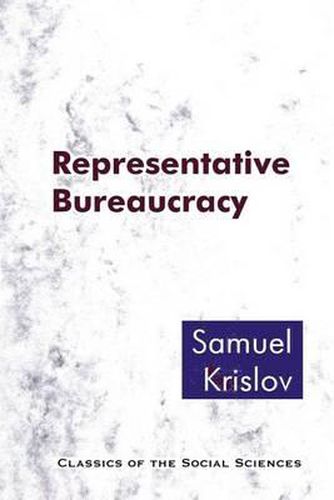 Cover image for Representative Bureaucracy