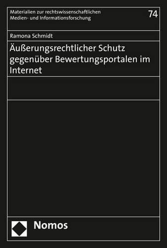 Cover image for Ausserungsrechtlicher Schutz Gegenuber Bewertungsportalen Im Internet