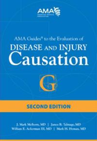 Cover image for AMA Guides to Disease and Injury Causation