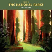 Cover image for 2025 The Art of the National Parks Wall Calendar