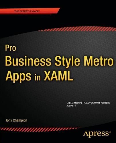 Cover image for Pro Windows 8 Apps for Business in XAML