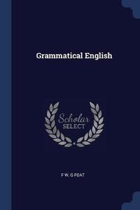 Cover image for Grammatical English