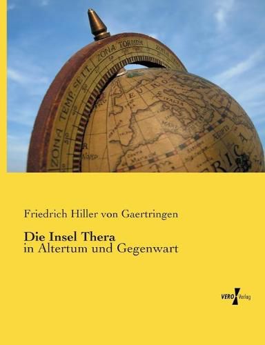 Cover image for Die Insel Thera: in Altertum und Gegenwart