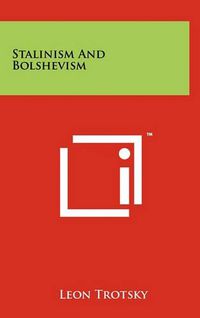 Cover image for Stalinism and Bolshevism