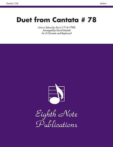 Cover image for Duet (from Cantata #78): Part(s)