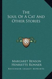 Cover image for The Soul of a Cat and Other Stories