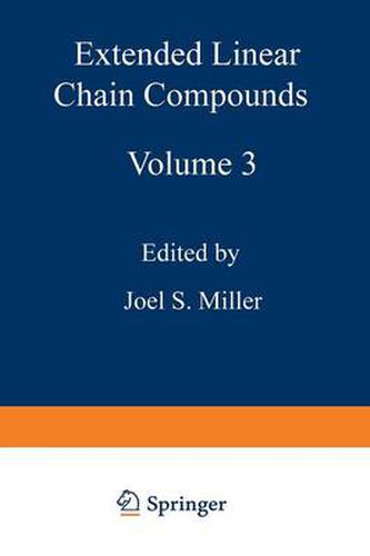 Cover image for Extended Linear Chain Compounds: Volume 3