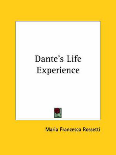 Cover image for Dante's Life Experience